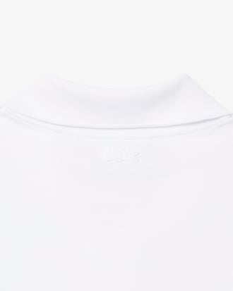 Polo de piqu&eacute; estampado de corte cl&aacute;sico