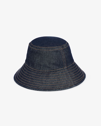 Gorro de pescador de denim de algod&oacute;n