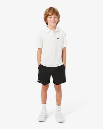 Pantal&oacute;n corto deportivo de tafet&aacute;n de rombos