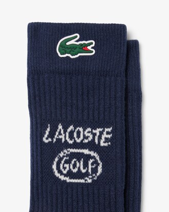Calcetines de golf de algodón bouclé