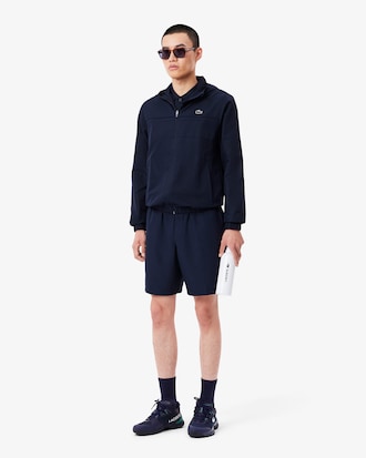 Pantal&oacute;n corto de tenis de tafet&aacute;n de rombos ligero