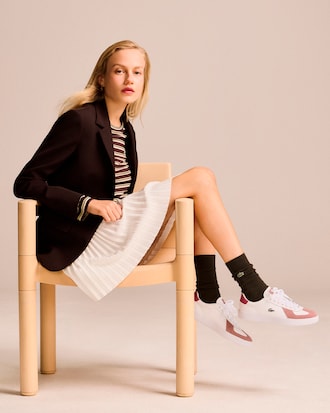 Zapatillas Baseshot Pro de piel de mujer