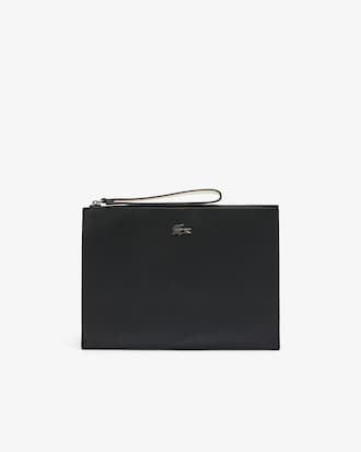 Bolso pequeño Anna de piqué de lona revestido
