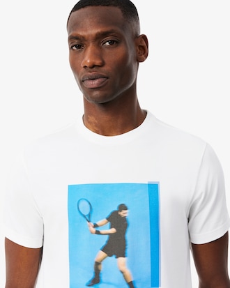 Lacoste Tennis x Novak Djokovic Printed T-shirt