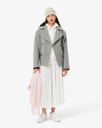 Sudadera con capucha de piqué