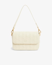 Bolso para llevar al hombro Maheki de piel en relieve