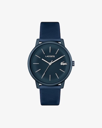Reloj Lacoste.12.12 Move de silicona azul marino con tres manecillas
