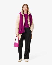 Jersey de lana cardada de punto 3D