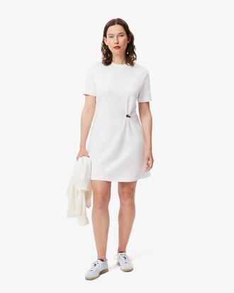 Vestido-camiseta drapeado