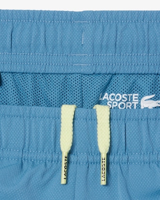 Pantal&oacute;n corto de tafet&aacute;n diamantado