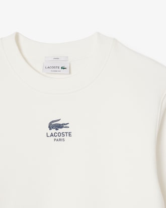 Sudadera de felpa estampada