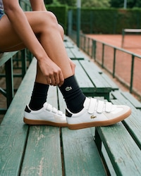 Zapatillas Baseshot Pro Strap de piel de mujer