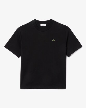 Camiseta de corte holgado de algodón suave