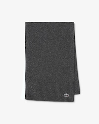 Bufanda de lana flameada de fabricación francesa