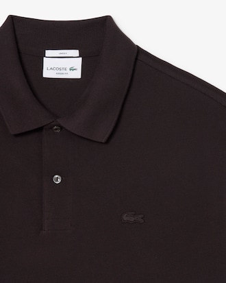 Polo de piqu&eacute; grueso de corte amplio