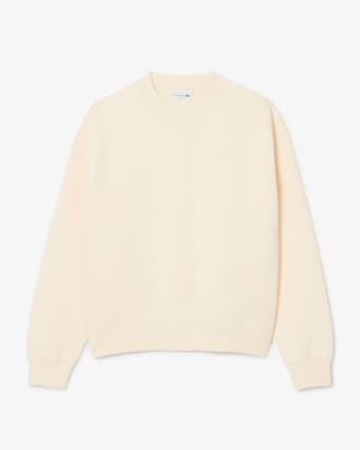 Sudadera con estampado exclusivo y bordada de corte holgado