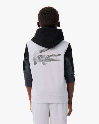 Sudadera deportiva de felpa estampada