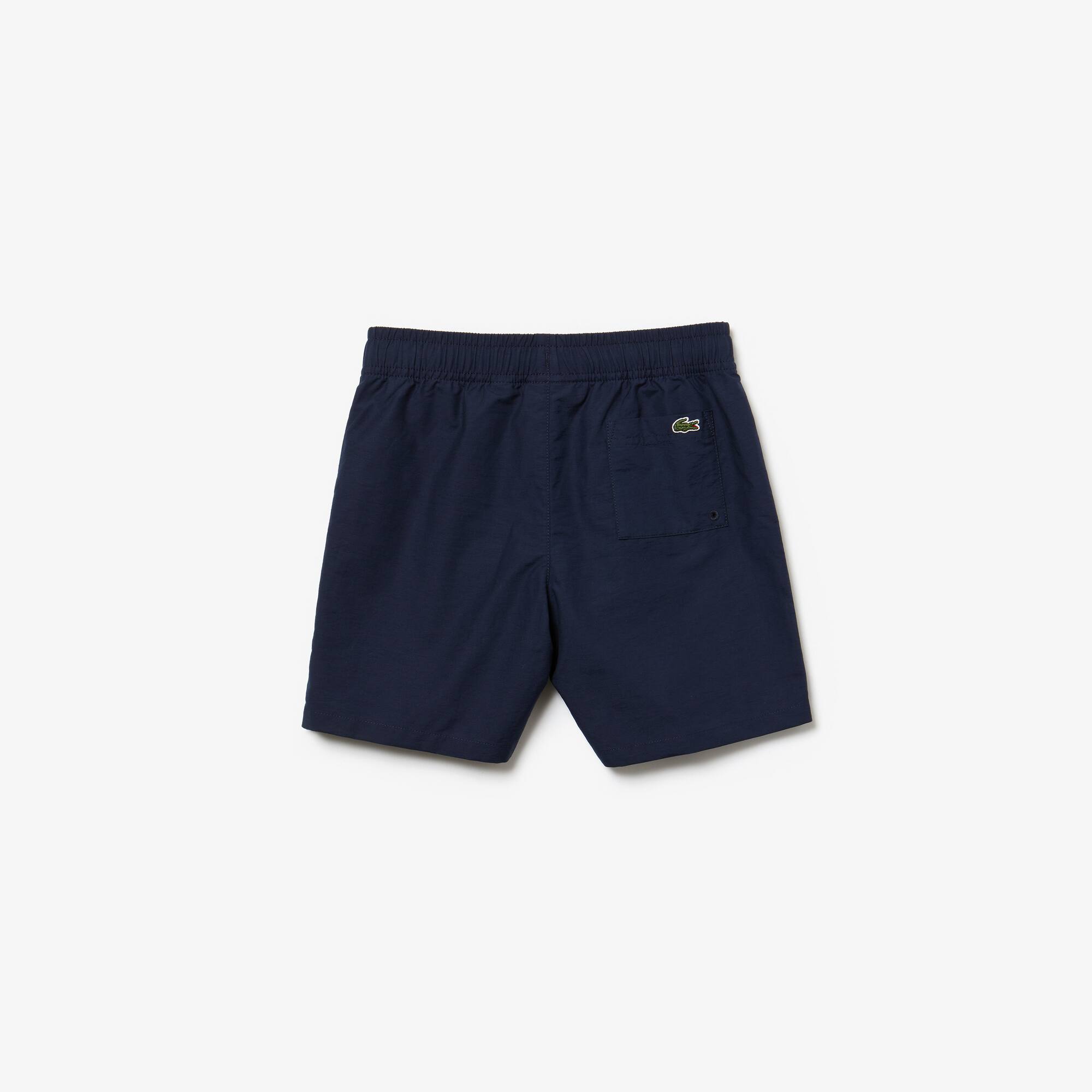 Bañador Para La Lacoste Tela Marca Chico De Letras Con TZXPuOik