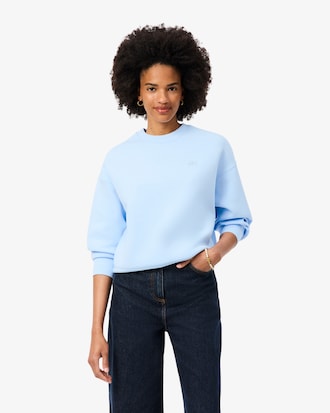 Sudadera oversized de punto jersey de doble cara