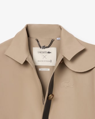 Vestido-gabardina impermeable Lacoste x Mackintosh