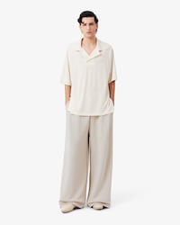 Pantal&oacute;n de ch&aacute;ndal de sat&eacute;n Runway