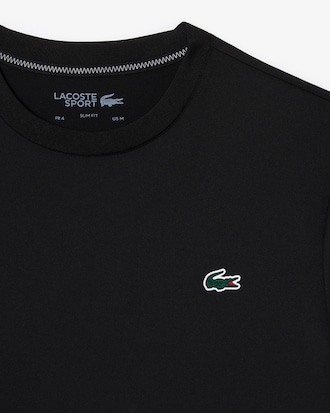 Camiseta deportiva de corte ajustado de punto jersey elástico