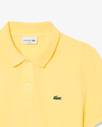 Polo de piqu&eacute; de corte ajustado L.12.12
