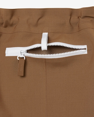 Falda cargo de mezcla de lana Runway