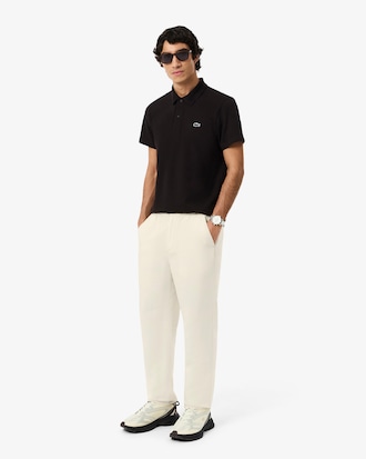 Pantal&oacute;n chino de lino de corte regular