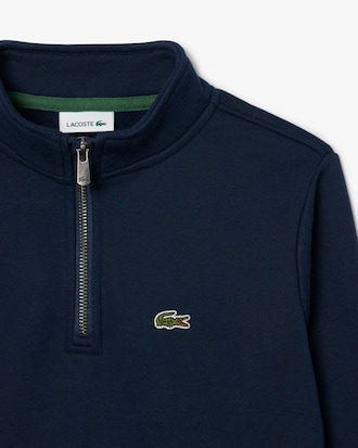Sudadera unisex con cuello alto y cremallera