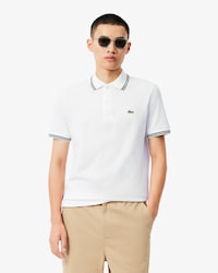 Polo de corte regular L.12.12 con ribetes decorativos