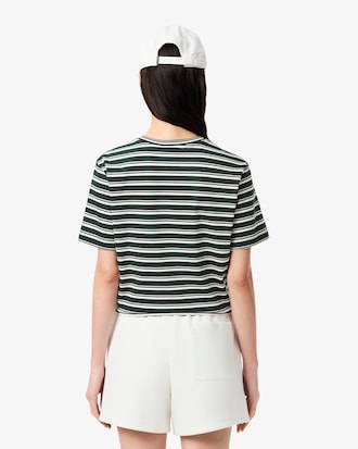 Camiseta de punto jersey de rayas