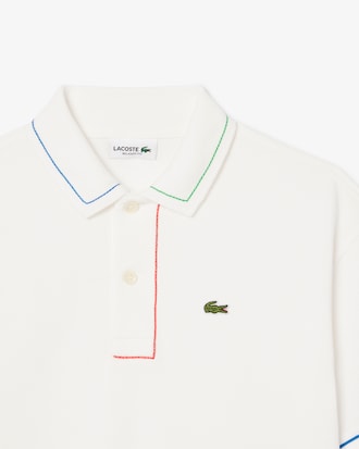 Polo de petit piqué con detalles en contraste