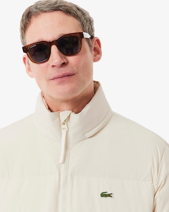 Chaqueta acolchada con capucha hidr&oacute;fuga