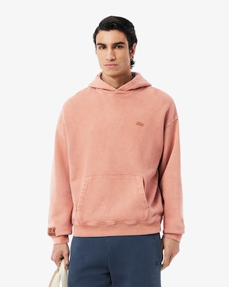 Sudadera con capucha con efecto lavado