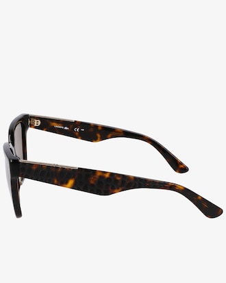 Gafas rectangulares Croco Skin de acetato