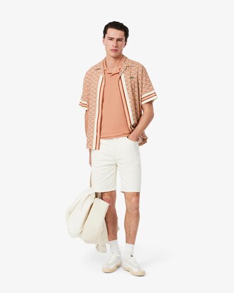 Polo de corte clásico Paris con cuello abierto