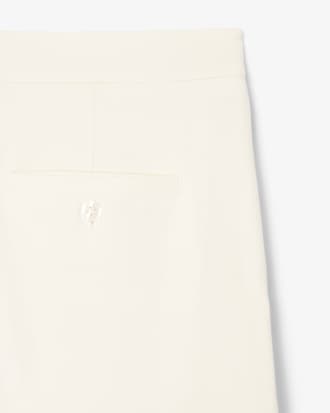 Pantal&oacute;n de pinzas de franela oversized