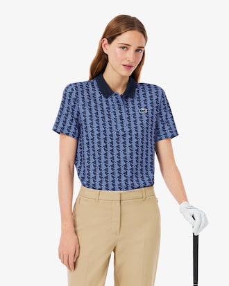 Polo de golf de corte regular con protecci&oacute;n UV