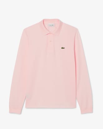 Polo de corte clásico de manga larga L.12.12