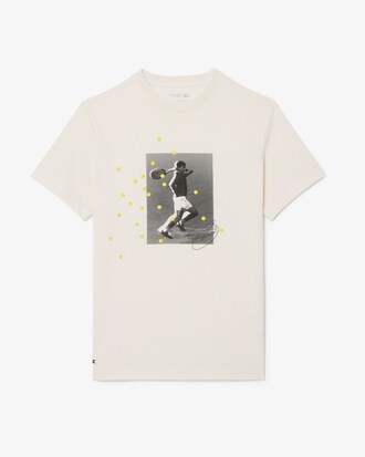 Camiseta gr&aacute;fica Lacoste Tennis x Novak Djokovic