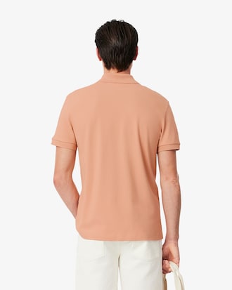 Polo de corte clásico Paris con cuello abierto