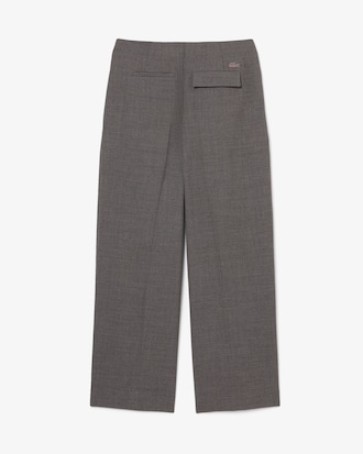 Pantal&oacute;n sastre de corte recto Lacoste x Wang Yibo