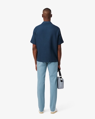 Pantalón chino slim fit de algodón elástico