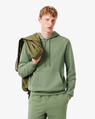Sudadera con capucha de felpa de algodón