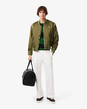 Pantalón de chándal de sarga con pinzas
