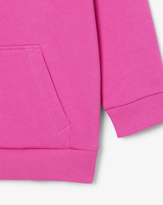 Sudadera con capucha de felpa y bolsillo tipo canguro