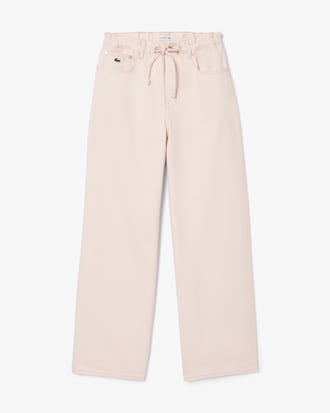 Denim de corte ancho