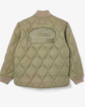 Chaqueta corta con insignia hidrófuga