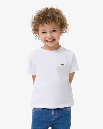 Camiseta de cuello redondo unisex de algod&oacute;n